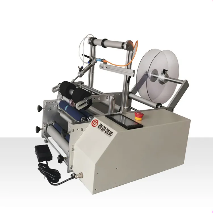 Problèmes communs qui se produisent dans le travail de la machine à étiquetage de bouteille ronde semi-automatique